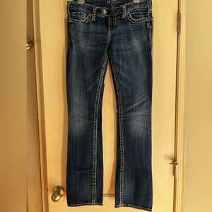 Silver Tuesday 30 x 35 mid rise jeans